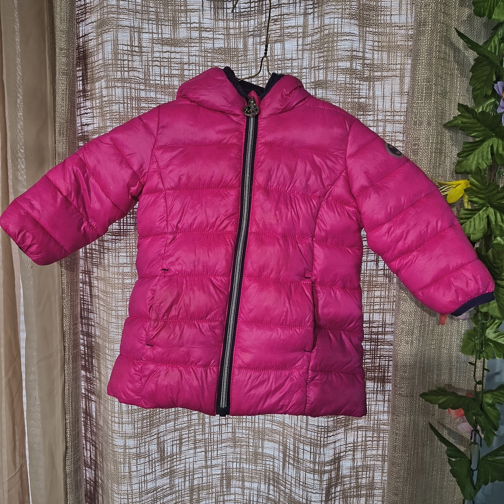 Michael Kors Fuchsia Kids Puffer Jacket